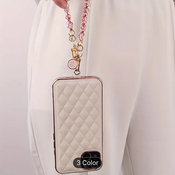 Fashionable Pearl Pendant, Anti Loss Phone Chain, For All Models Of Phones - Picture 5 of 7